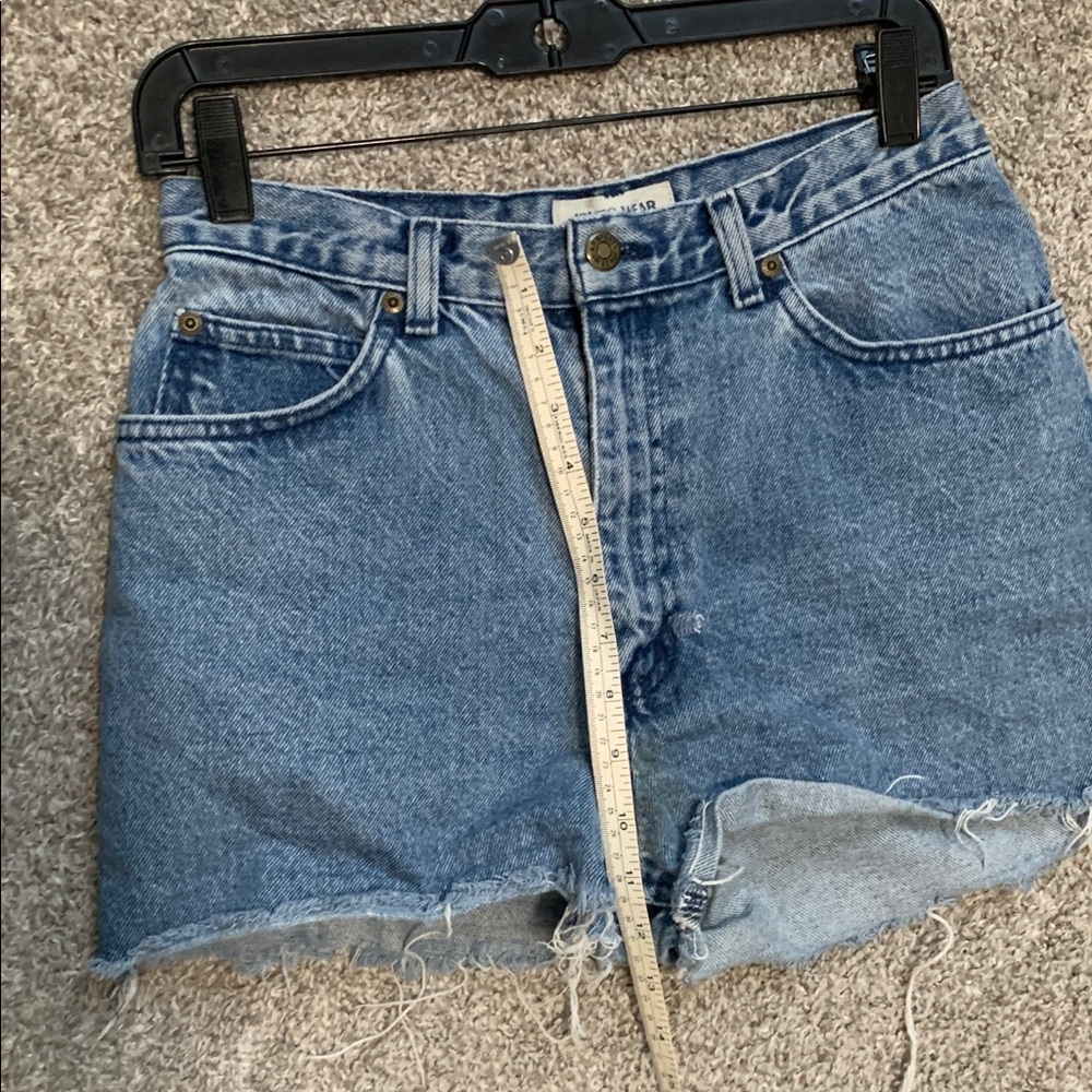 Vintage Jones Wear Distressed Cut Off Jean Shorts - Picture 7 of 8